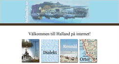 Desktop Screenshot of hallandia.se